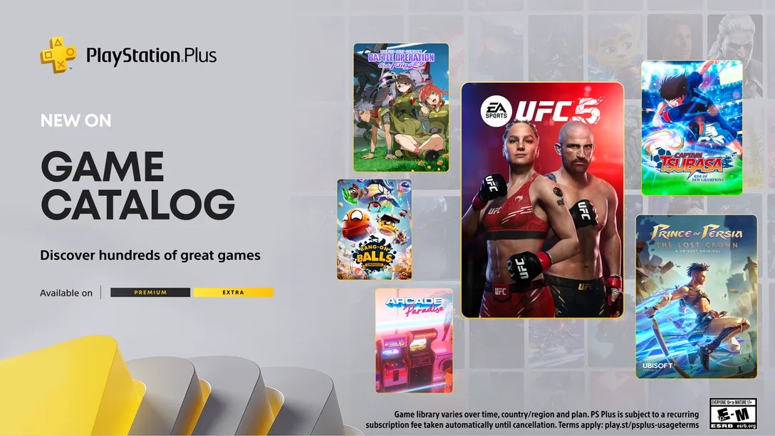 playstation plus new game catologue
