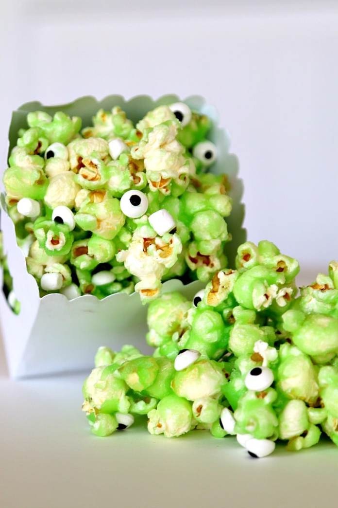 Green Jello Popcorn
